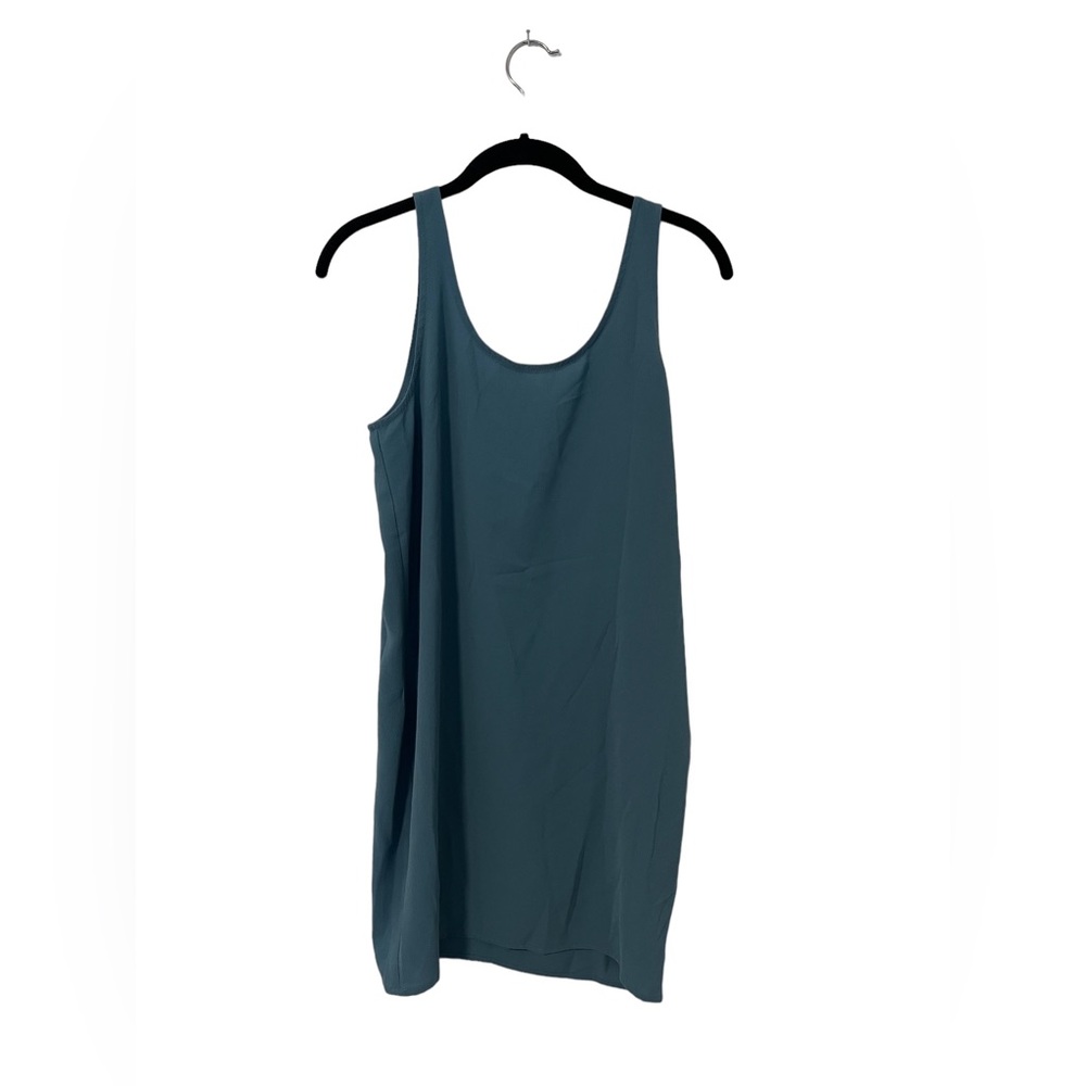Light summer dress! Beautiful steel blue.